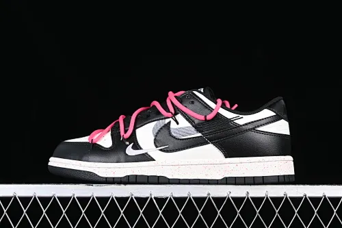 All Categories Nk SB Dunk Series Nk SB Dunk Low Low-top sneakers Nk Dunk Low "Multi Color" Vibrant three hooks Customized version of deconstructed strap casual sneakers FD4623-131
